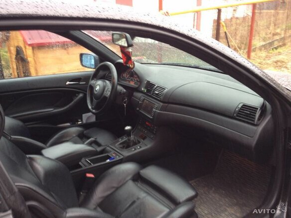 2004 BMW 3 серии 330i IV (E46) Рестайлинг, чёрный - вид 4