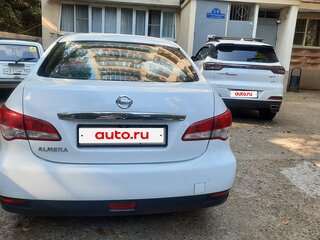 2017 Nissan Almera III (G15), белый, 800000 рублей, вид 4