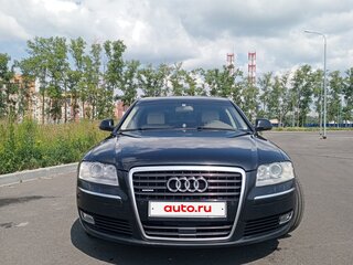 2008 Audi A8 Long II (D3) Рестайлинг 2, чёрный, 1555000 рублей, вид 2