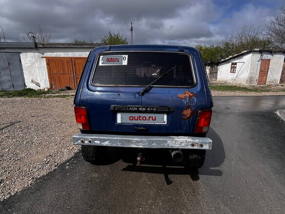 2009 Lada (ВАЗ) 2121 (4x4) I Рестайлинг, синий, 390000 рублей - вид 2