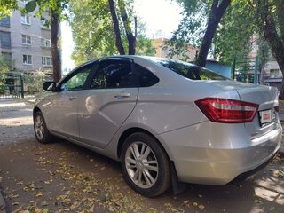 2017 Lada (ВАЗ) Vesta I, серебристый, 1001500 рублей, вид 5