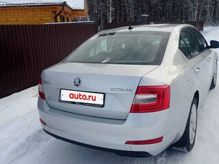 2014 Skoda Octavia III (A7), серебристый, 910000 рублей, вид 4