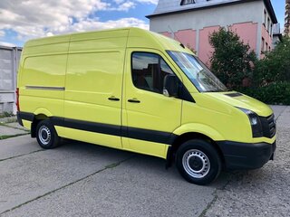 2017 Volkswagen Crafter, жёлтый, 2220000 рублей, вид 2