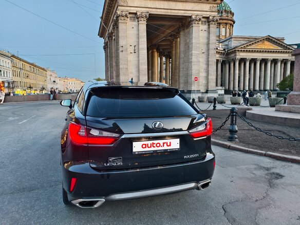 2016 Lexus RX 200t IV, чёрный, 3320000 рублей - вид 7