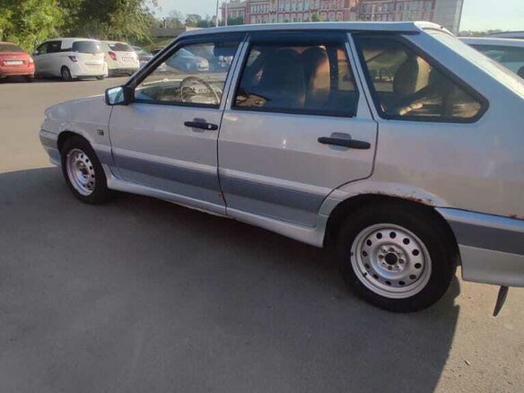 2005 Lada (ВАЗ) 2114, серебристый, 220000 рублей - вид 6