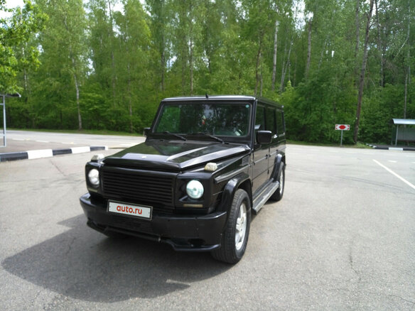 1990 Mercedes-Benz G-Класс 300 II (W463), чёрный