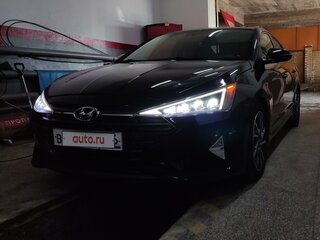 2018 Hyundai Elantra VI (AD) Рестайлинг, чёрный, 1850000 рублей, вид 4