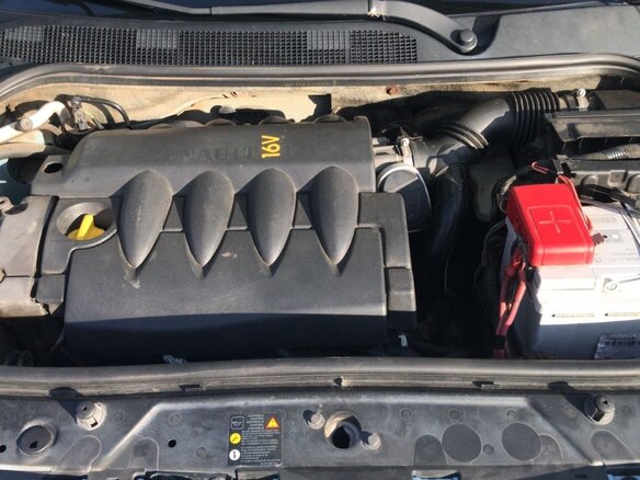 2008 Renault Megane II Рестайлинг, голубой, 420000 рублей - вид 10