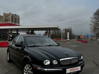 2003 Jaguar X-Type I, чёрный, 950000 рублей, вид 4