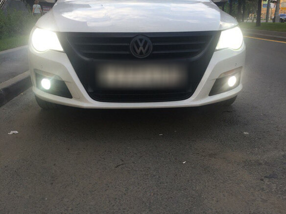 2011 Volkswagen Passat CC I, белый - вид 1