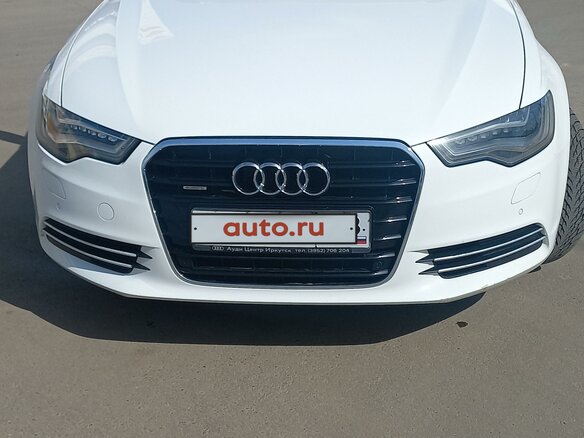 2012 Audi A6 IV (C7), белый, 2150000 рублей - вид 1