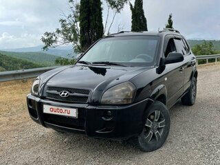 2005 Hyundai Tucson I, чёрный, 650000 рублей, вид 1