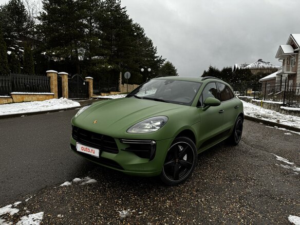 2019 Porsche Macan Turbo I Рестайлинг, красный, 6800000 рублей