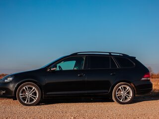 2011 Volkswagen Golf VI, чёрный, 1050000 рублей, вид 3