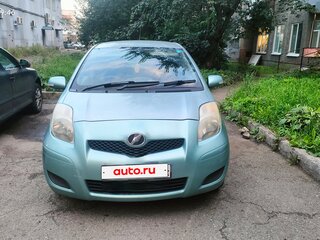 2009 Toyota Vitz II (XP90), зелёный, 480000 рублей, вид 1