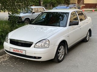 2010 Lada (ВАЗ) Priora I, белый, 400000 рублей, вид 1