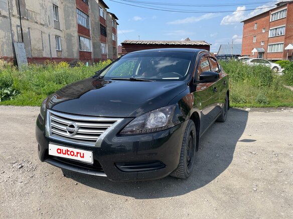 2015 Nissan Sentra VII (B17), чёрный, 850000 рублей - вид 2