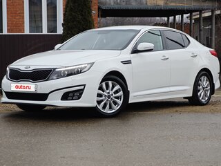 2015 Kia Optima III Рестайлинг, белый, 1700000 рублей, вид 1