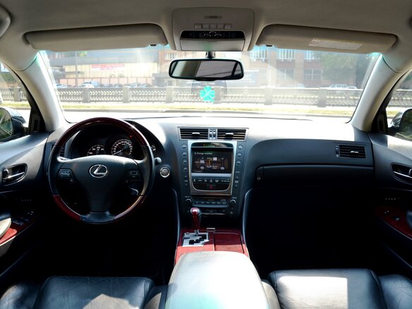 2008 Lexus GS 450h III Рестайлинг, чёрный - вид 7