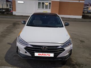 2019 Hyundai Elantra VI (AD) Рестайлинг, белый, 1300000 рублей, вид 1