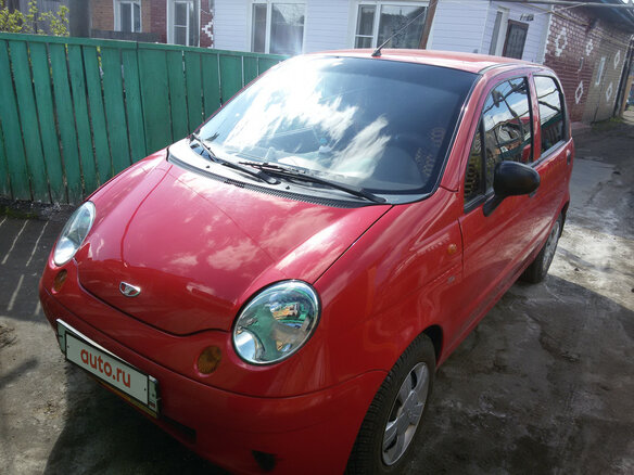 2010 Daewoo Matiz Best I Рестайлинг, красный - вид 2