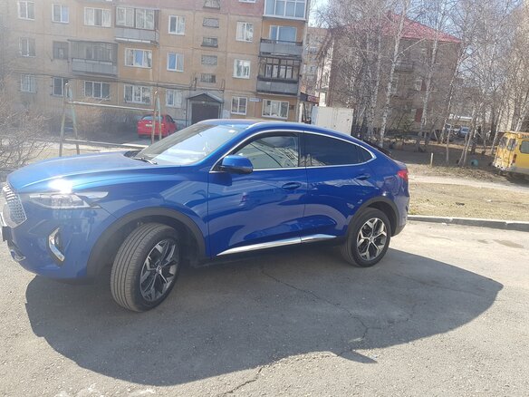 2021 Haval F7x I, синий, 2300000 рублей - вид 3