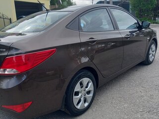 2015 Hyundai Solaris I Рестайлинг, коричневый, 1359000 рублей, вид 5