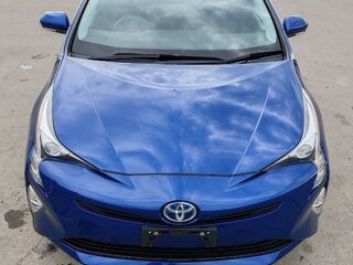 2018 Toyota Prius IV (XW50), синий, 1840000 рублей, вид 2
