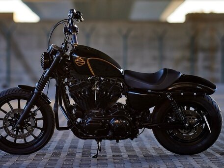 2007 Harley-Davidson Sportster 883, чёрный, 1800000 рублей, вид 2