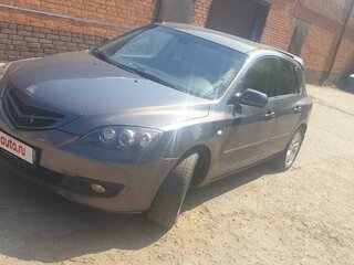 2008 Mazda 3 I (BK) Рестайлинг, серый, 750000 рублей, вид 1