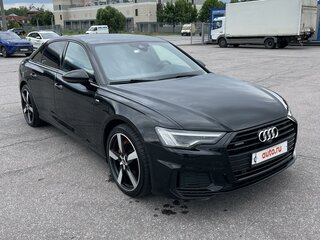 2018 Audi A6 55 TFSI V (C8), чёрный, 3290000 рублей, вид 3