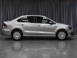 2018 Volkswagen Polo V Рестайлинг, серебристый, 1149000 рублей, вид 5