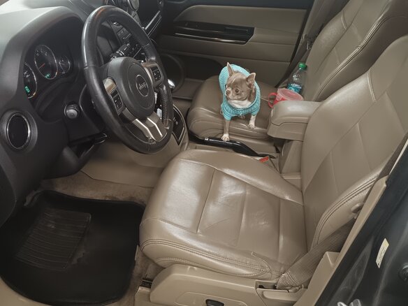 2012 Jeep Compass I Рестайлинг, серый, 1100000 рублей - вид 7