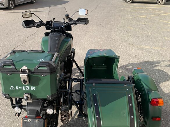 2021 Harley-Davidson Pan America, зелёный - вид 11