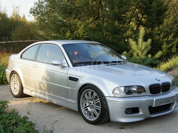 2001 BMW M3 III (E46), серебристый - вид 1