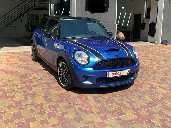 2007 Mini Hatch Cooper S II (R56), синий, 1000000 рублей - вид 1