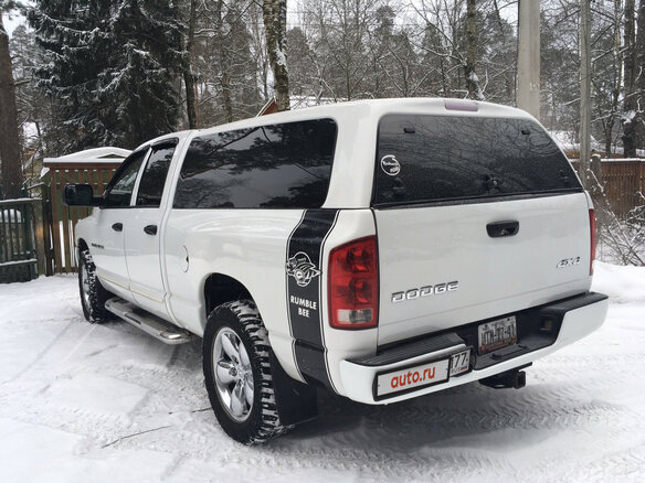 2004 Dodge RAM III (DR/DH), белый - вид 4