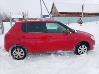 2011 Skoda Fabia II Рестайлинг, пурпурный, 370000 рублей, вид 4