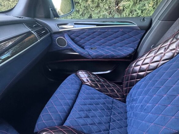 2011 BMW X5 M I (E70), синий, 2430000 рублей - вид 5