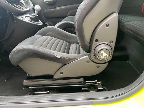 2021 Fiat 500, зелёный - вид 6