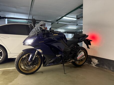 2017 Kawasaki Ninja 1000 SX, синий, 1050000 рублей, вид 1