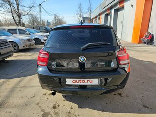 2013 BMW 1 серии 116i II (F20/F21), чёрный, 1150000 рублей, вид 4