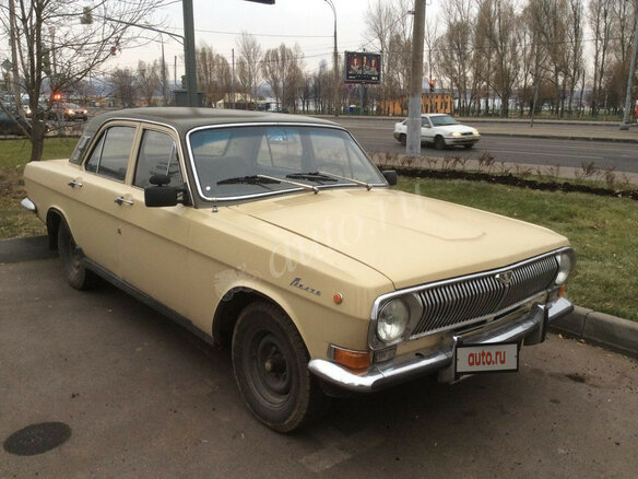 1982 ГАЗ 24 «Волга» 24 I (24), бежевый - вид 1