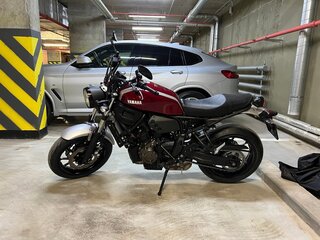 2021 Yamaha XSR700, пурпурный, 800000 рублей, вид 1
