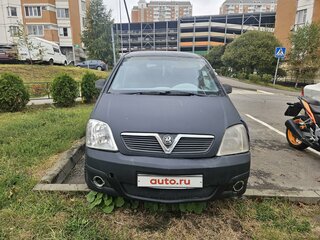 2008 Opel Meriva A Рестайлинг, чёрный, 120000 рублей, вид 1