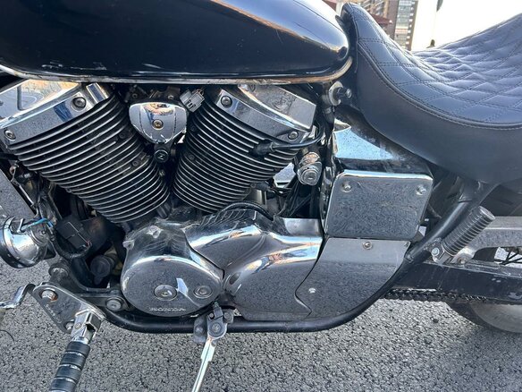 2000 Honda Shadow 750, чёрный, 500000 рублей - вид 5