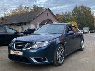 2008 Saab 9-3 II Рестайлинг, синий, 1500000 рублей, вид 1