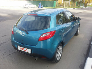 2012 Mazda 2 II Рестайлинг (DE2), голубой, 1500000 рублей, вид 5