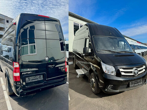 2025 Foton Toano, чёрный