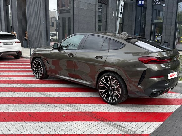 2020 BMW X6 30d III (G06), зелёный, 7800000 рублей